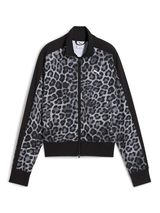 PUMA Bluza sport T7 Leo Luxe Aop Short Track