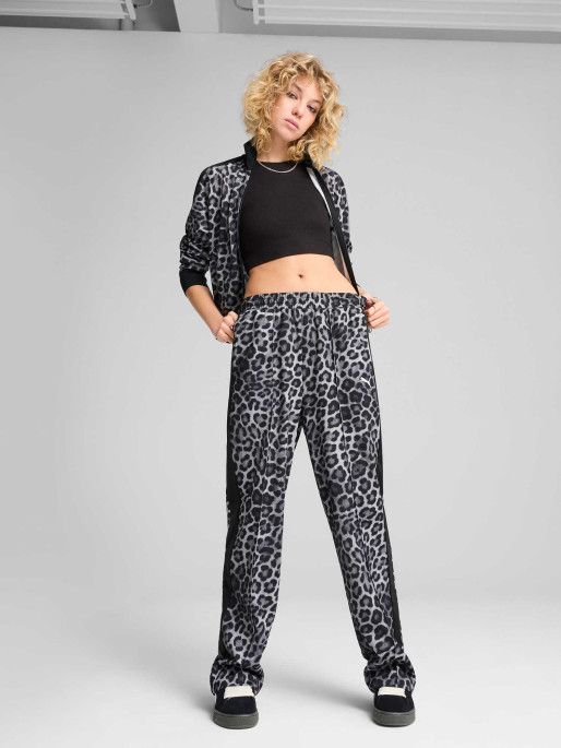 PUMA Pantaloni sport T7 Leo Luxe Aop Straight Op