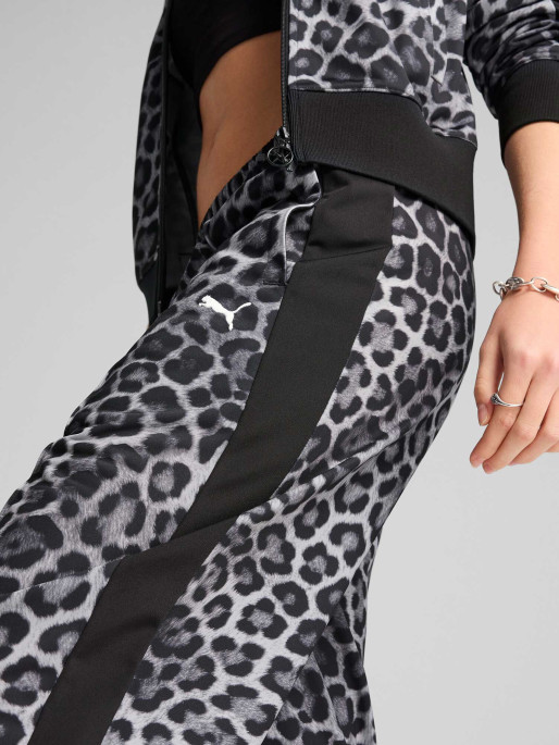 PUMA Pantaloni sport T7 Leo Luxe Aop Straight Op