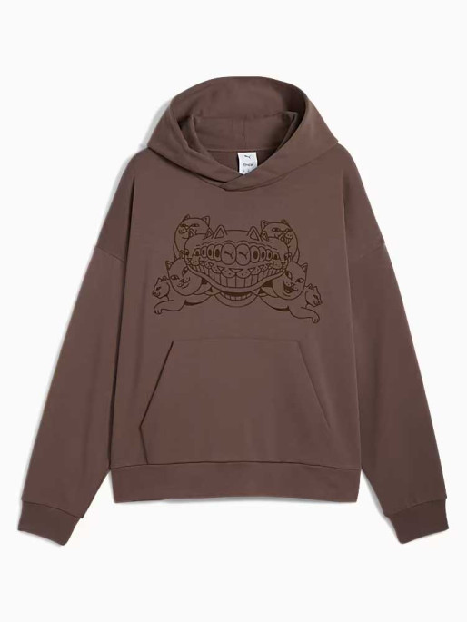 PUMA Суитшърт PUMA X RIPNDIP Boxy Graphic Hoodie TR