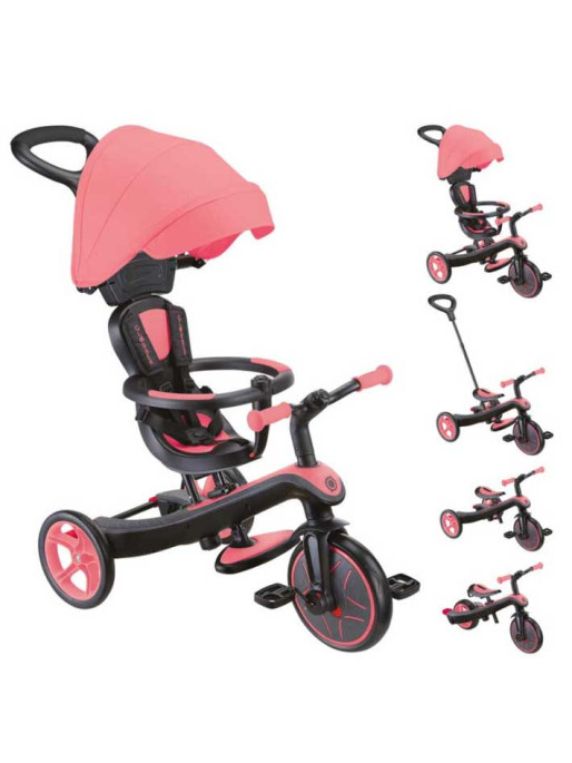 GLOBBER 4 in 1 EXPLORER TRIKE tricycle with canopy