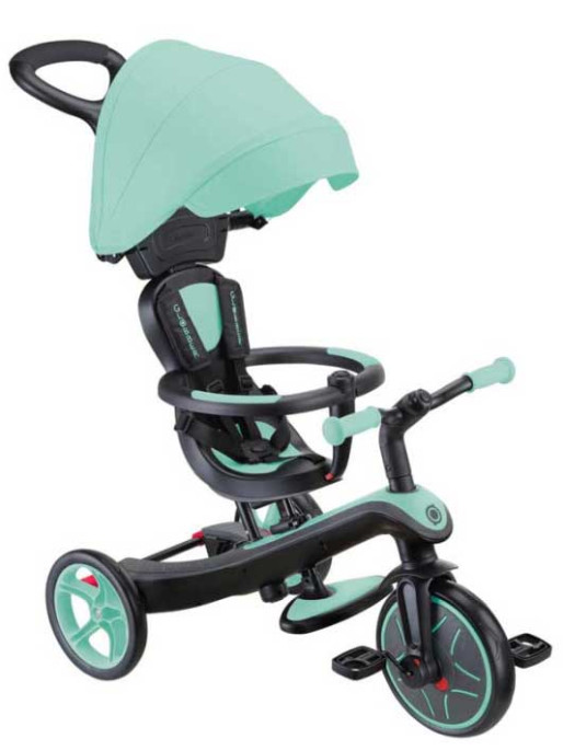 GLOBBER 4 in 1 EXPLORER TRIKE tricycle with canopy