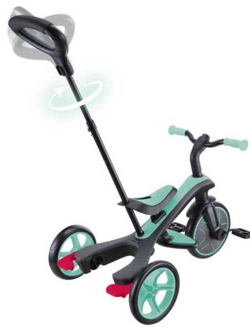 GLOBBER 4 in 1 EXPLORER TRIKE tricycle with canopy