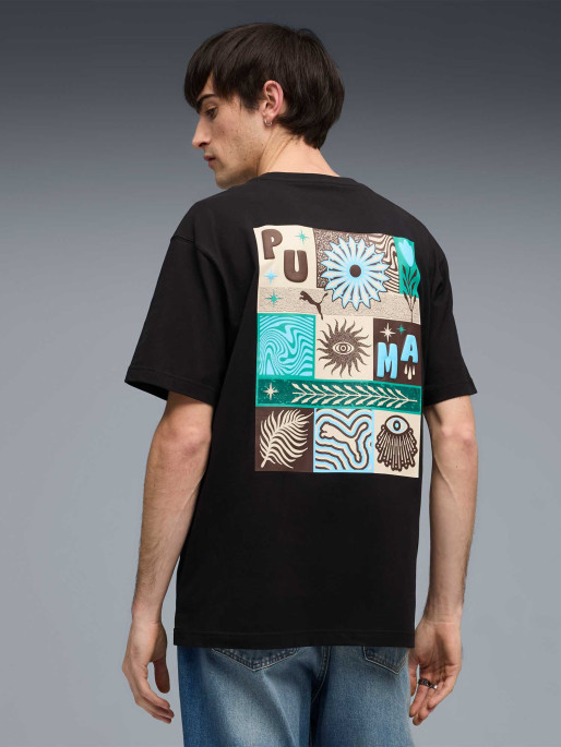 PUMA Тениска SUNSET DRIVE Relaxed Tee