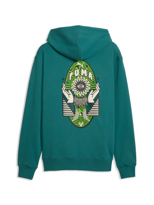 PUMA Суитшърт SUNSET DRIVE Hoodie TR