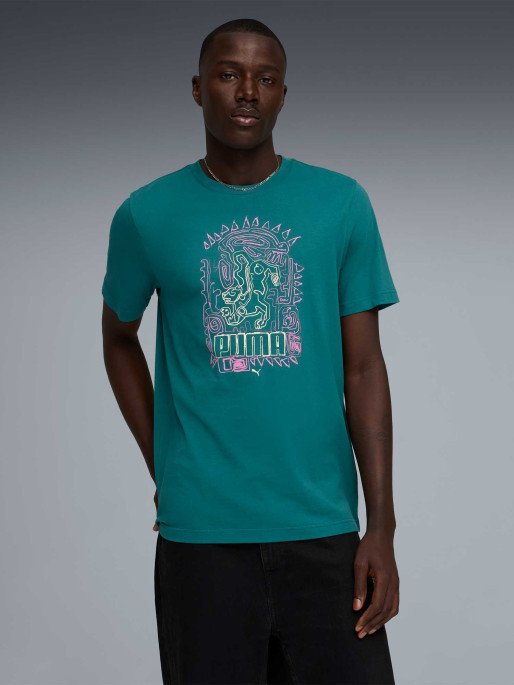 PUMA Тениска GRAPHIC Hand Drawn Tee