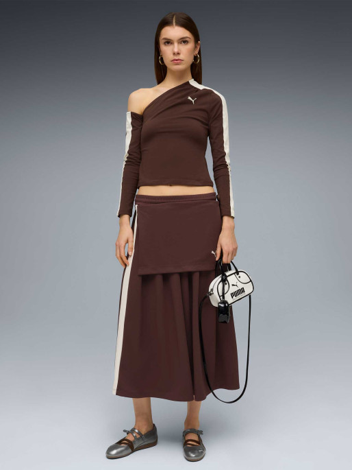 PUMA Блуза T7 Asymmetric Longsleeve