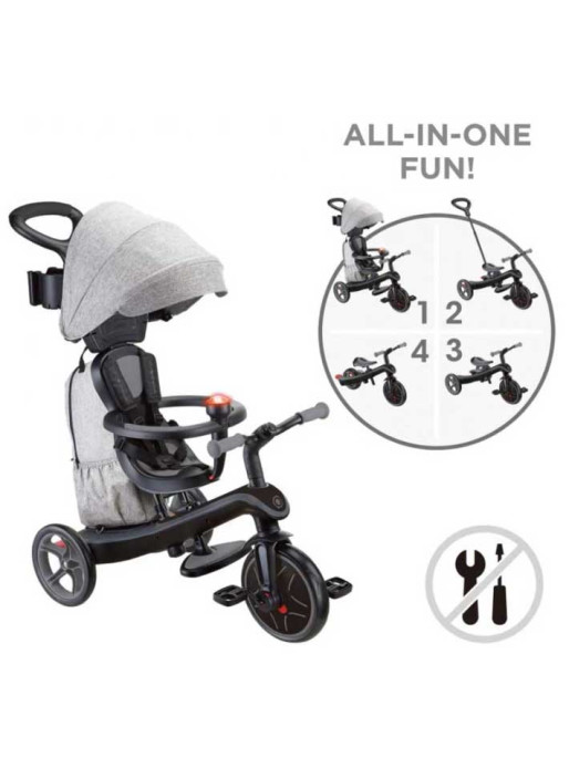 GLOBBER Триколка 4 в 1 EXPLORER TRIKE DELUXE PLAY