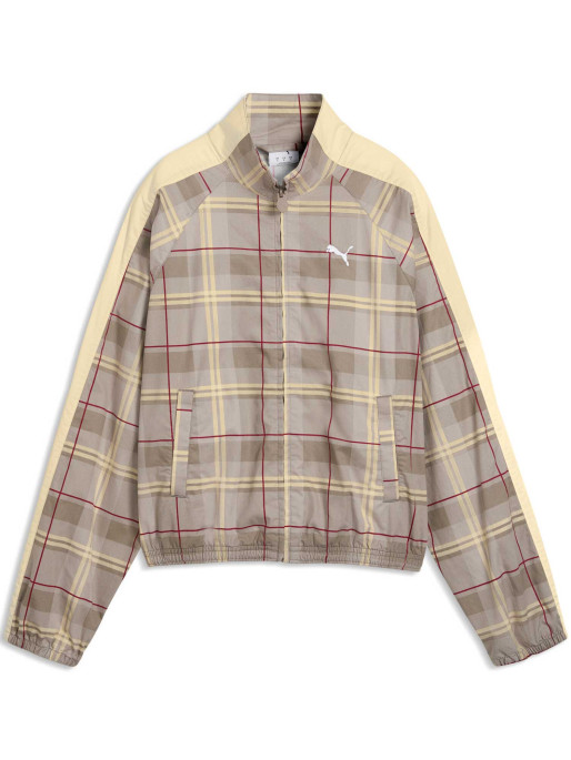 PUMA Яке T7 Relaxed Tartan Woven Jacket