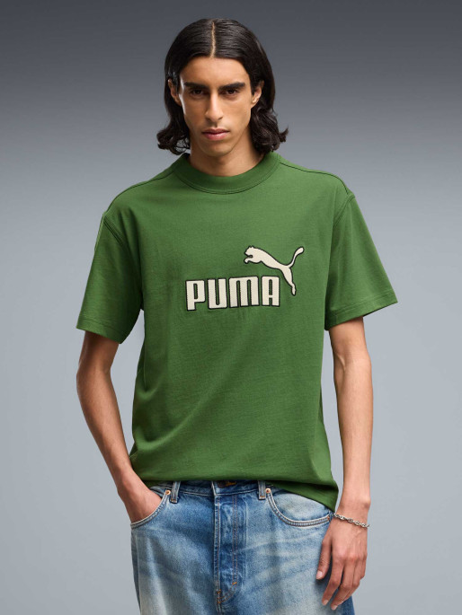 PUMA Тениска ESS ELEVATED No.1 Relaxed Tee