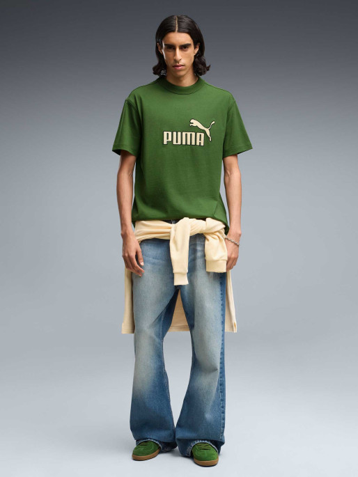 PUMA Тениска ESS ELEVATED No.1 Relaxed Tee
