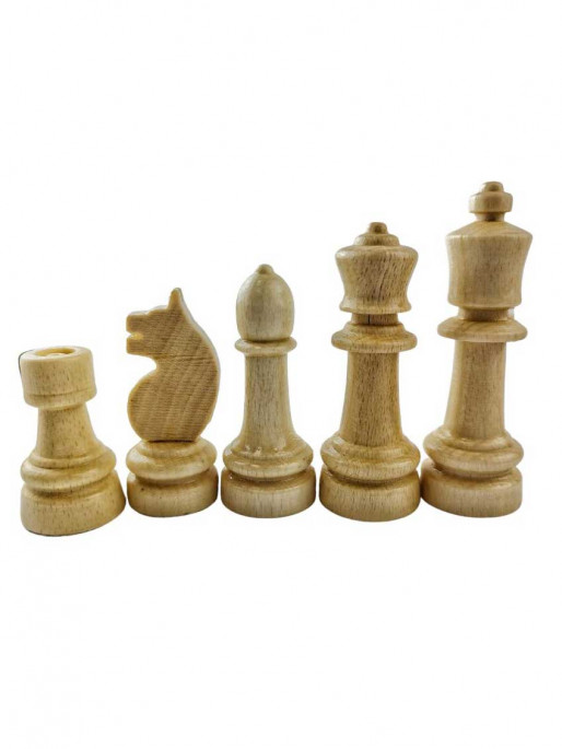 ORESHAK Комплект ретро дървени фигури за шах