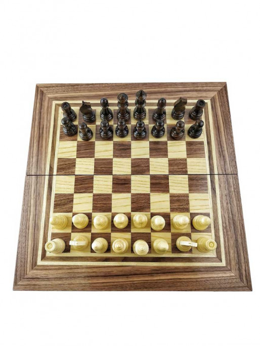 ORESHAK Комплект ретро дървени фигури за шах