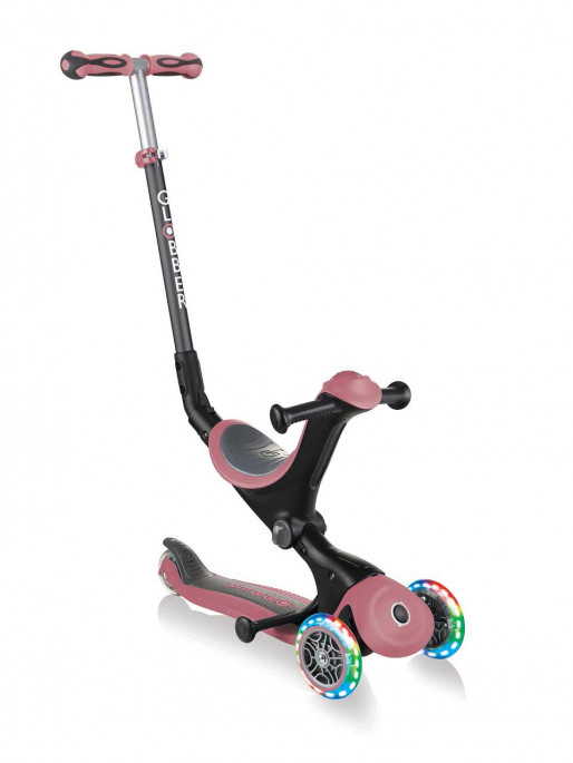 GLOBBER Тротинетка 5 в 1 GO UP Deluxe Lights