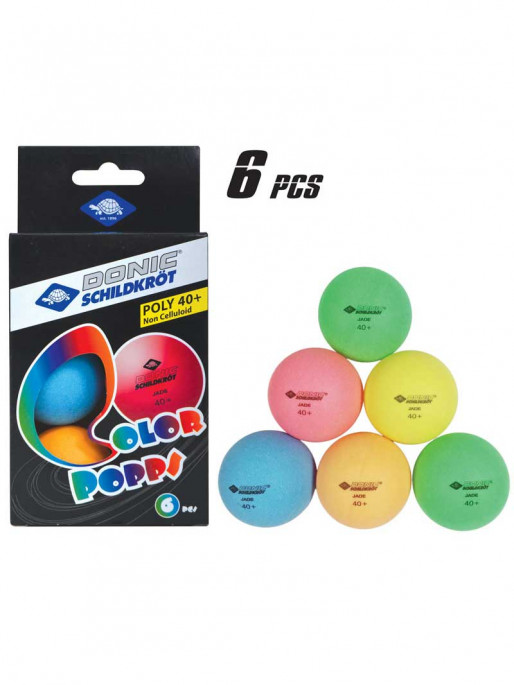 DONIC Color Popps Table tennis balls