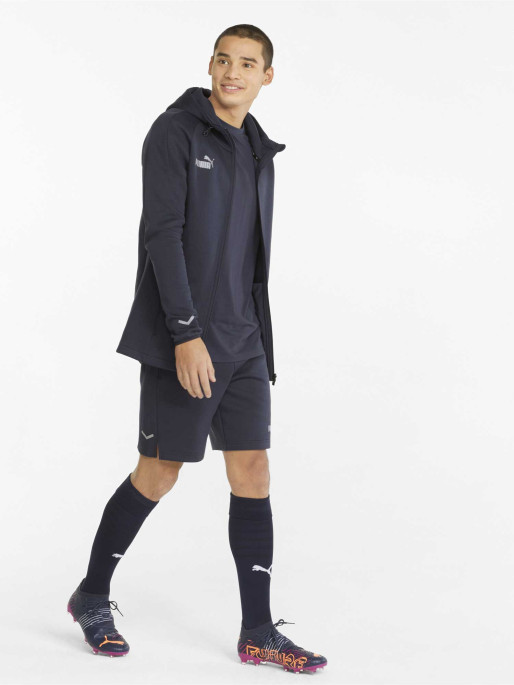 PUMA teamFINAL Casuals Hooded Football Jacket