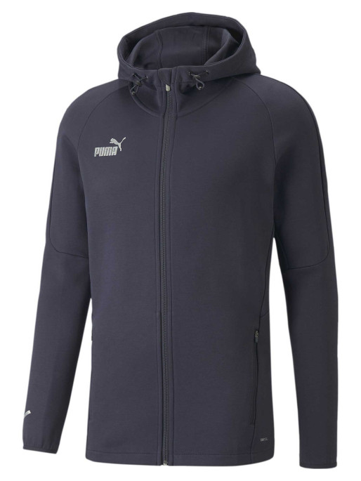 PUMA teamFINAL Casuals Hooded Football Jacket