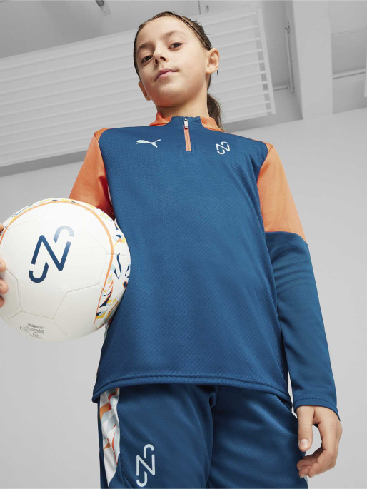 PUMA Neymar JR Creativity 1/4 Zip Top Jr