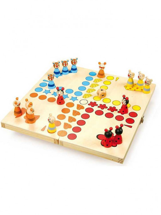 SMALL FOOT Не се сърди човече с животни - дървено