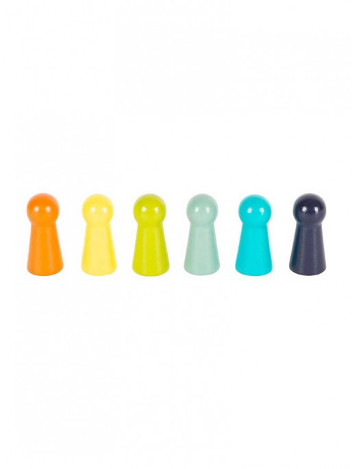 SMALL FOOT Не се сърди човече - дървено - XXL за шестима