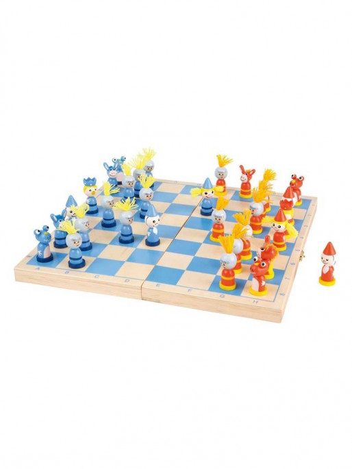 SMALL FOOT Шах рицари 33 х 33 х 2 cm - дървен