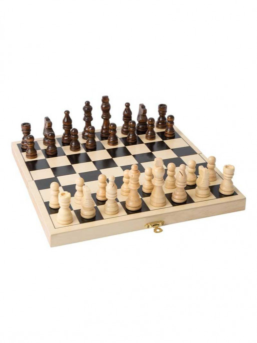 SMALL FOOT Шах 26 х 26 х 2 cm - дървен