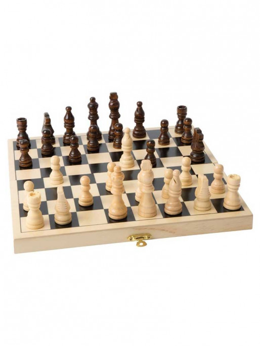 SMALL FOOT Шах 26 х 26 х 2 cm - дървен