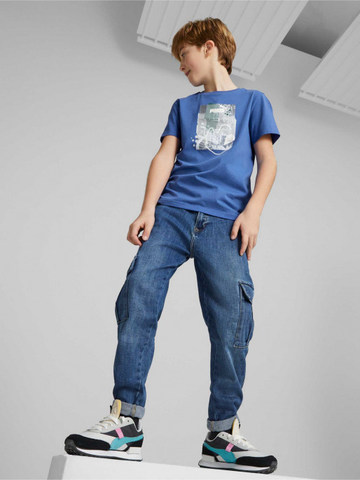PUMA Tricou Ess+ Street Art Graphic