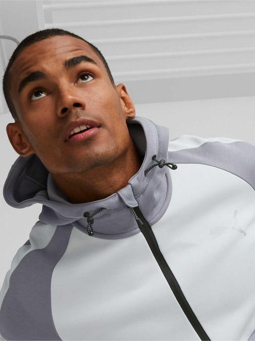 PUMA Muški duks EVOSTRIPE Full-Zip Hoodie