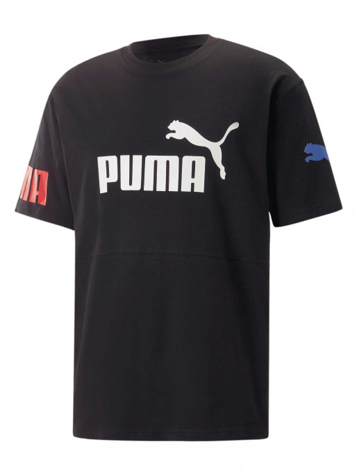 PUMA POWER Colorblock Tee