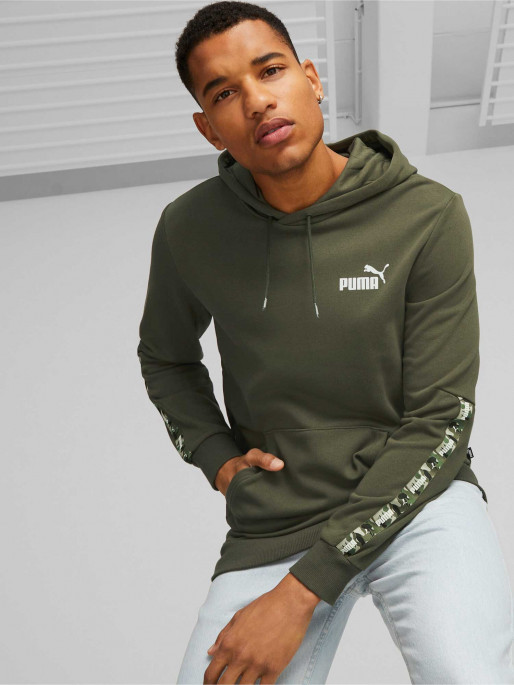 PUMA muški duksit ESS TAPE CAMO