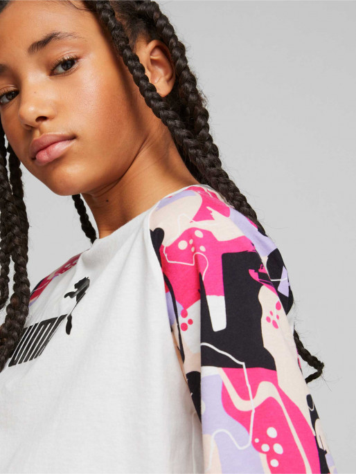 PUMA Tricou Ess+ Street Art Raglan Aop