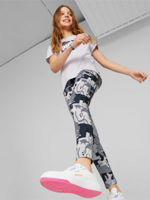 PUMA ESS+ STREET ART AOP G Leggings