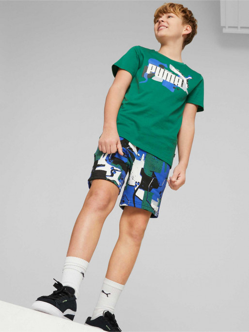 PUMA Pantaloni scurti Ess+ Street Art Aop B