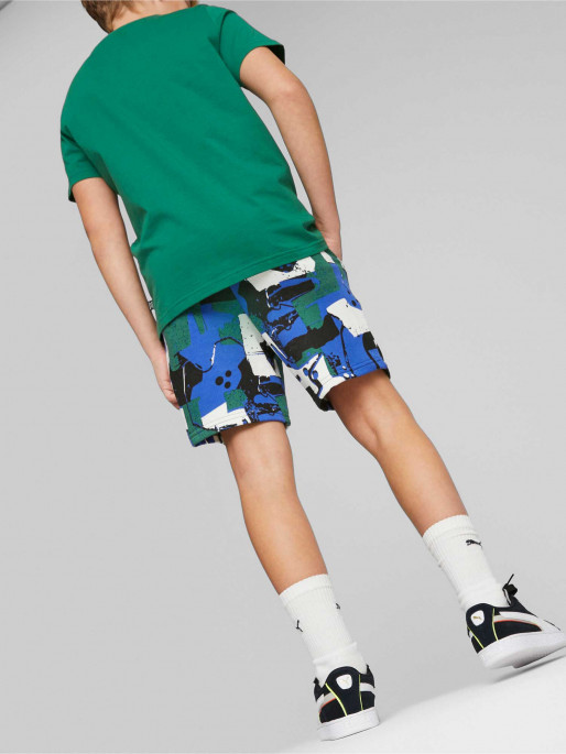 PUMA Pantaloni scurti Ess+ Street Art Aop B