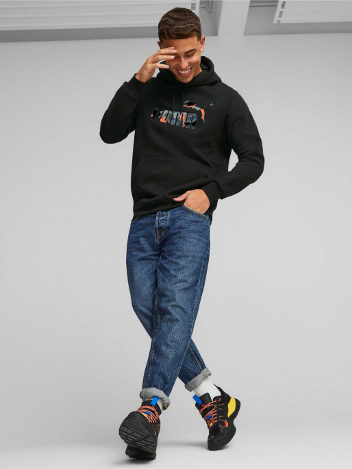 PUMA Hanorac Ess+ Camo Graphic Fl
