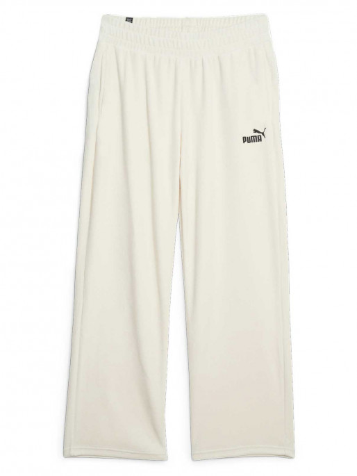 PUMA ESS ELEVATED Velour Straight Pants