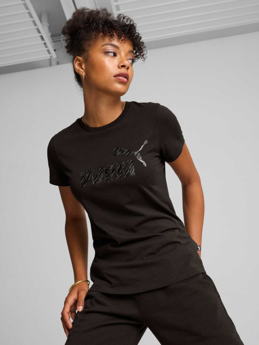 PUMA Κοντομάνικη Μπλούζα ESS+ ANIMAL Tee