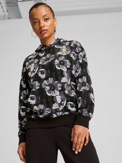 PUMA Μακρυμάνικη Μπλούζα ESS+ Class Act AOP Hoodie TR