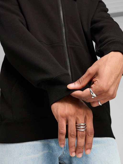 PUMA ESS Small Logo Full-Zip Hoodie TR