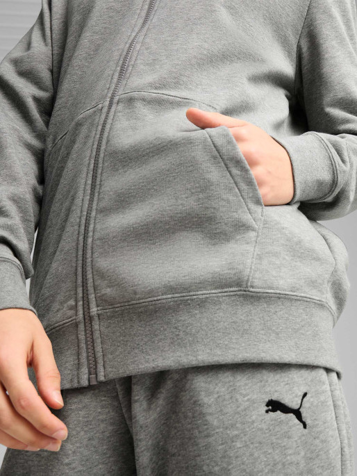 PUMA ESS Small Logo Full-Zip Hoodie TR