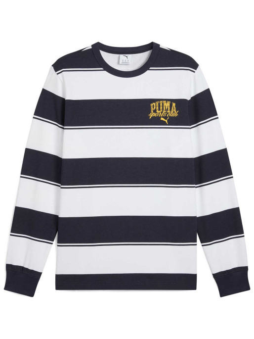 PUMA Bluza Squad Striped Aop Crew Tr