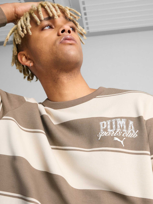 PUMA Блуза SQUAD Striped AOP Crew TR