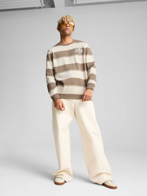 PUMA Блуза SQUAD Striped AOP Crew TR