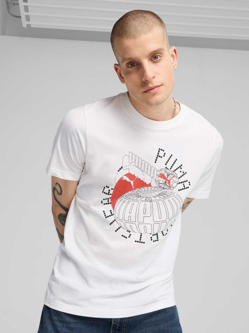PUMA Κοντομάνικη Μπλούζα GRAPHICS Execution Tee