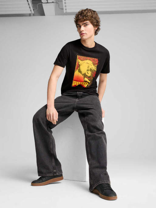 PUMA Κοντομάνικη Μπλούζα GRAPHICS Photoprint Tee