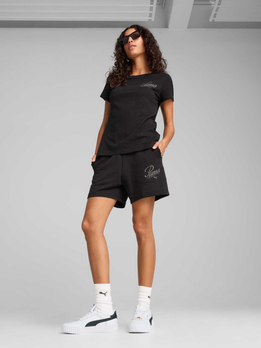 PUMA Κοντομάνικη Μπλούζα ESS SCRIPT Tee