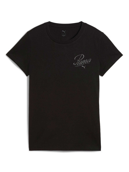 PUMA Κοντομάνικη Μπλούζα ESS SCRIPT Tee