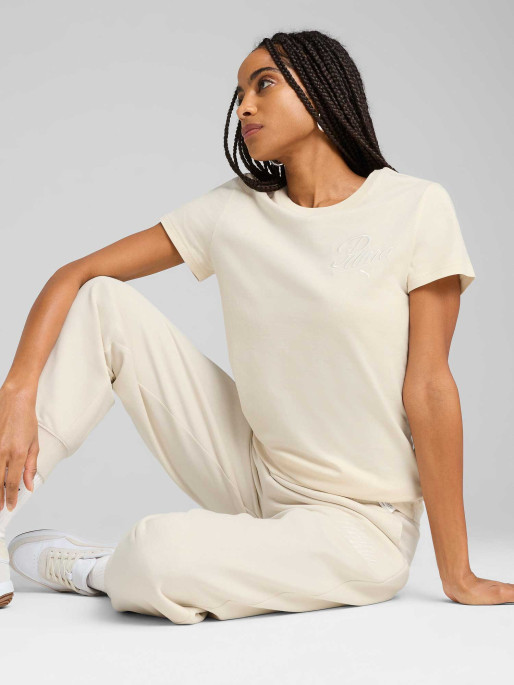 PUMA Тениска ESS SCRIPT Tee