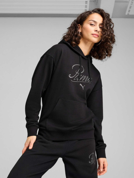 PUMA ESS SCRIPT Hoodie TR